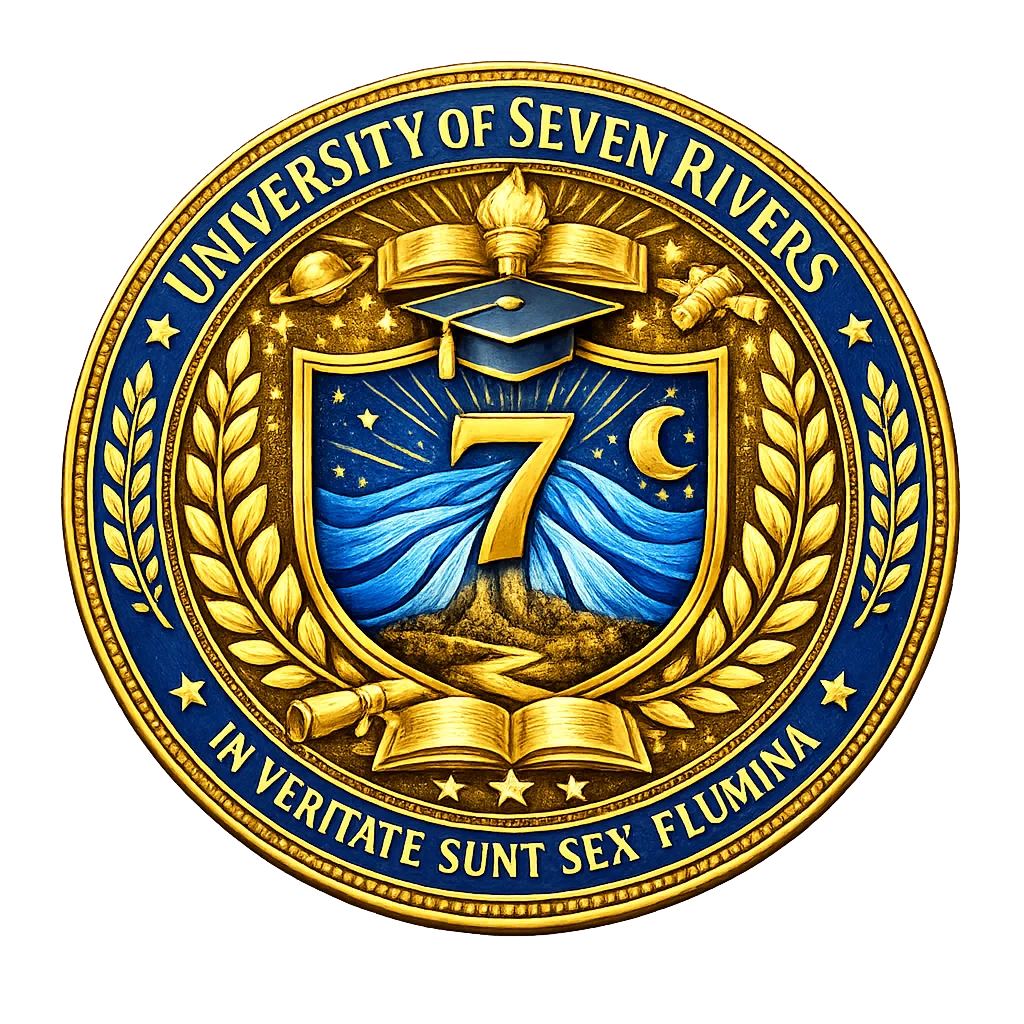 University of Seven Rivers degree parchment product image (3)