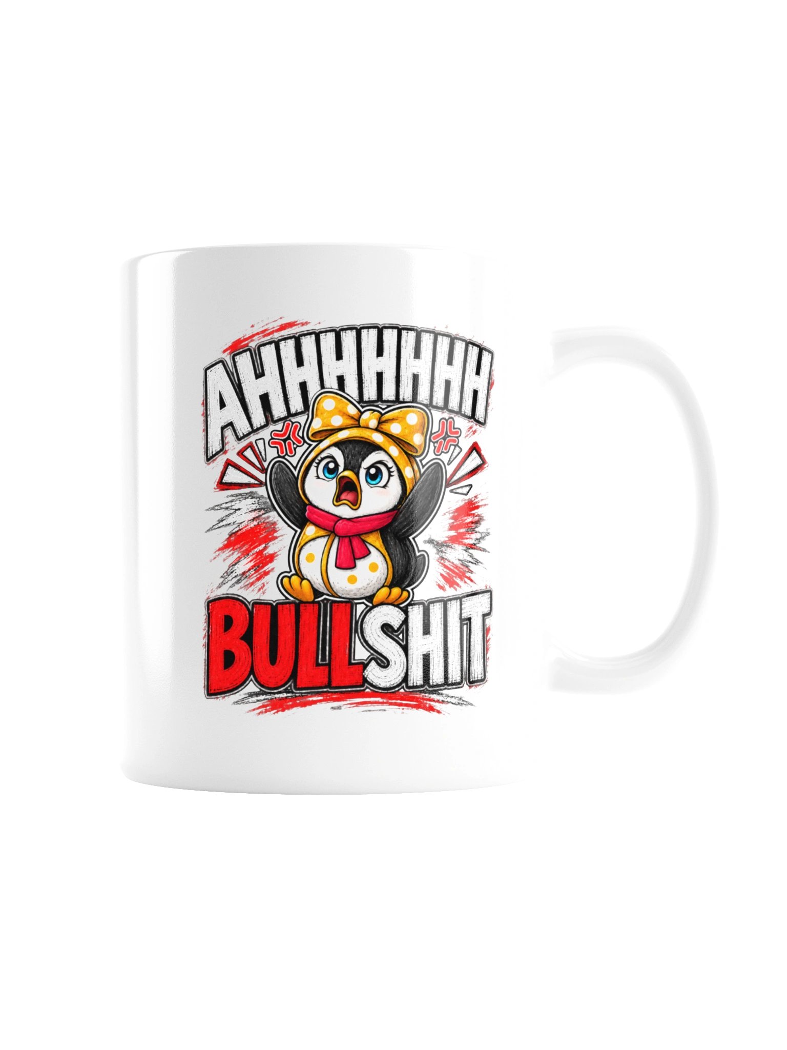 AHHHHHH Bullshit Lulu White Mug product image (9)