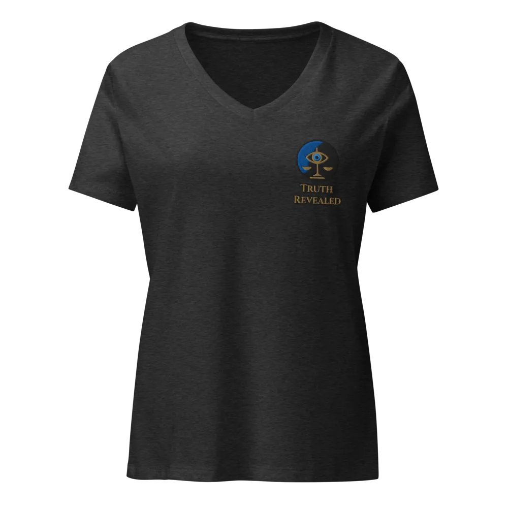 Truth Revealed Relaxed V-Neck Tee product image (3)