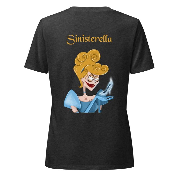 Sinisterella Graphic Printed V Neck T-shirt product image (1)