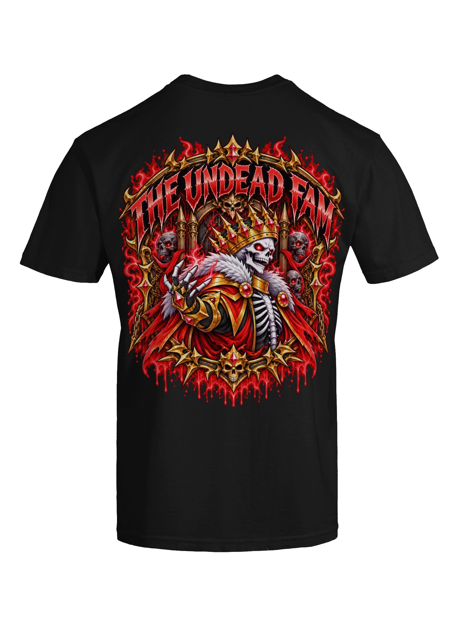 Undead and Unbothered Tee (Red) product image (11)