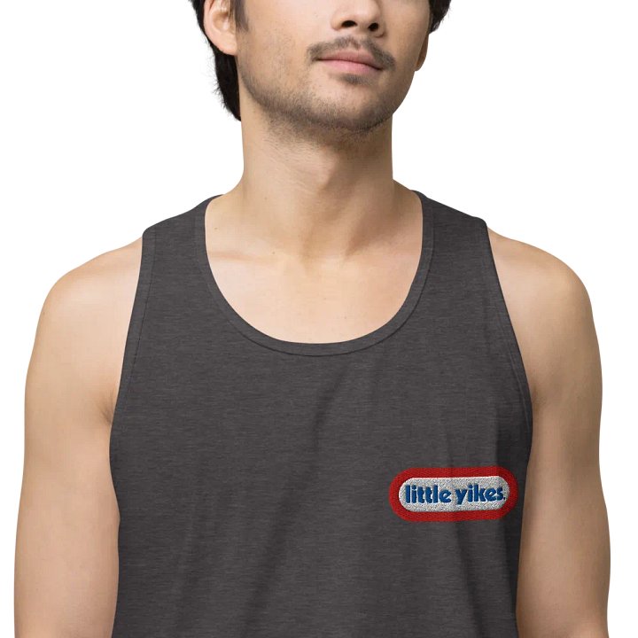 LITTLE YIKES UNISEX EMBROIDERED SLEEVELESS TEE product image (1)