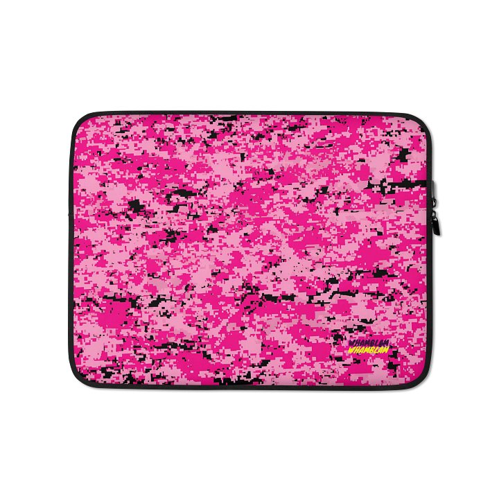 Pixel Pink Camo Laptop Sleeve product image (1)