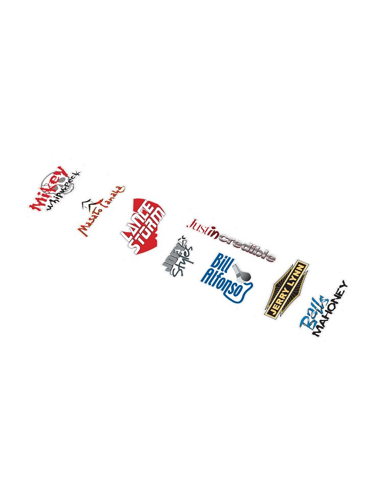 ECW Sticker Sheet 1 product image (1)