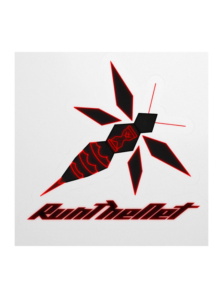 Netrunners Xyber emblem sticker product image (2)
