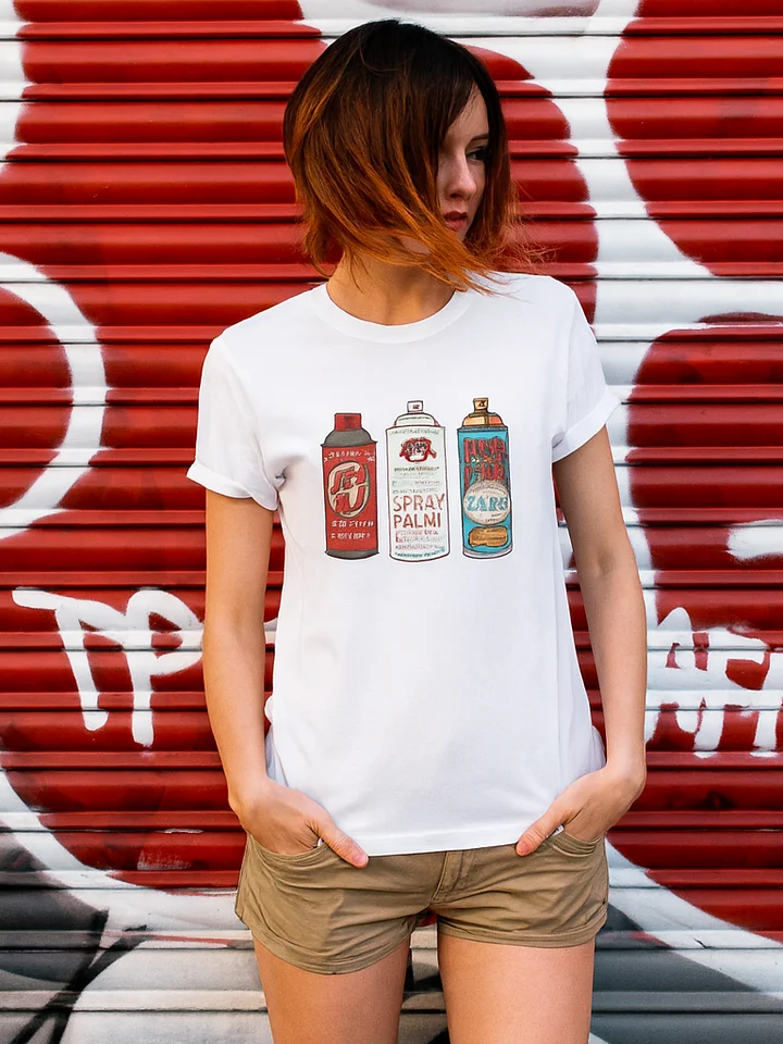 Spray Paint Cans Unisex T-Shirt product image (2)