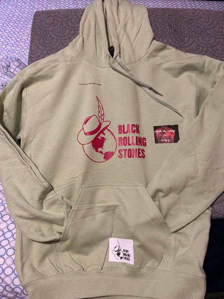 Black Rolling Stones “God Mode” Supreme Hoodie – The Most Powerful Piece in the Catalog product image (2)