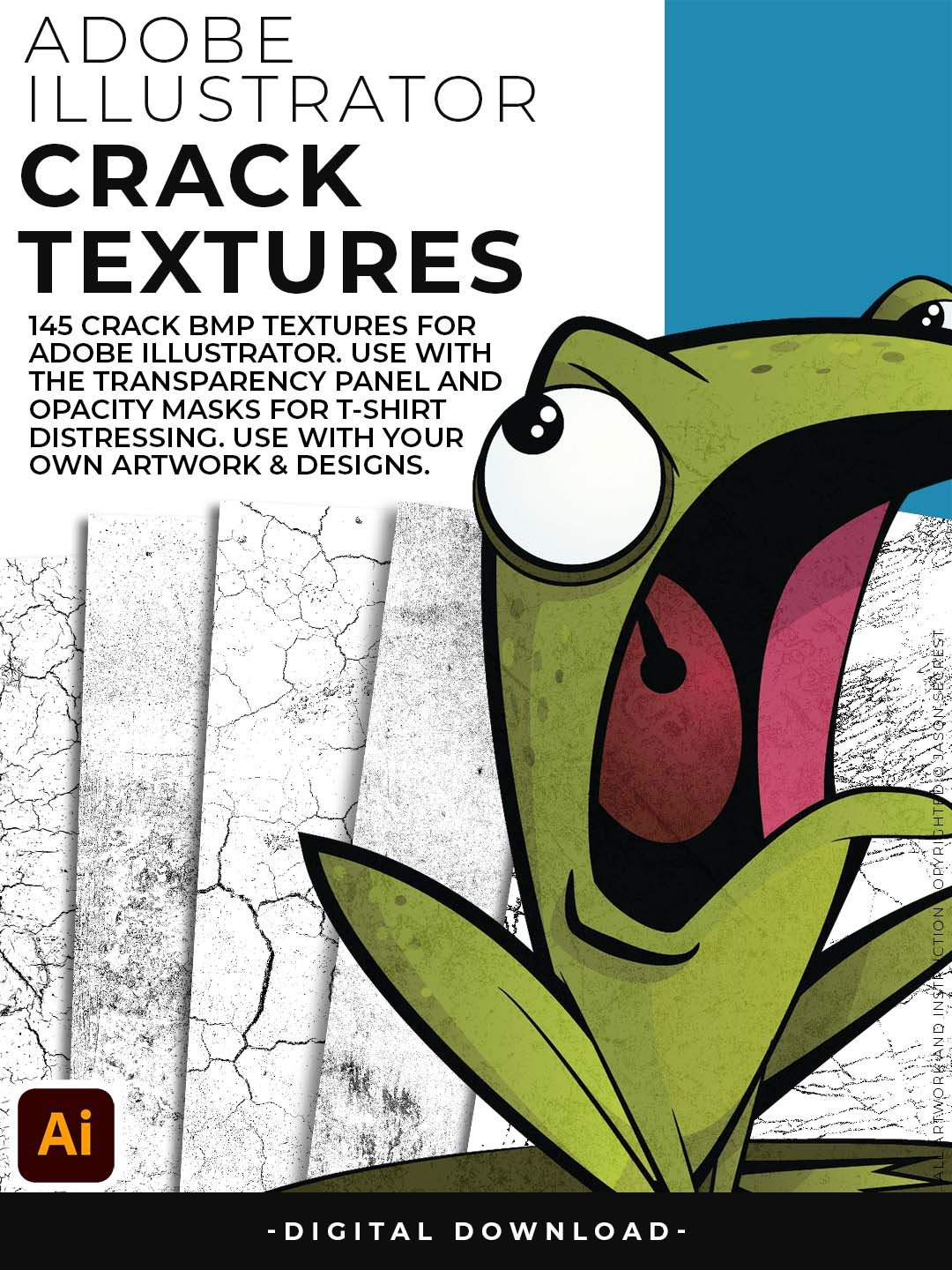 Crack Texture Pack for Adobe Illustrator product image (4)