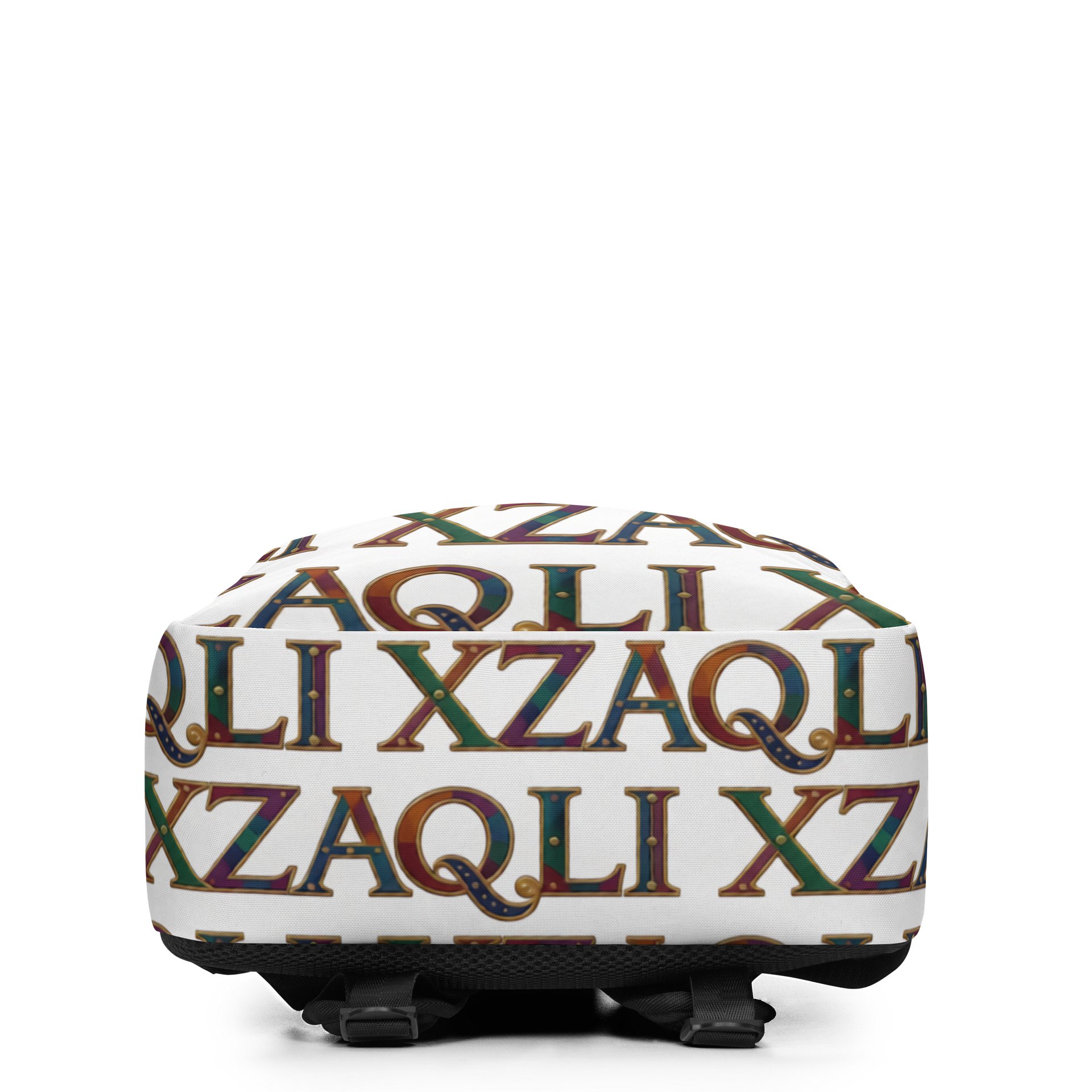 XZAQLI Ivory Monogram Premium Commuter Backpack product image (4)