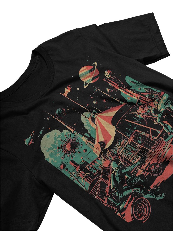 Circus of Satellites Lightweight T-Shirt product image (2)