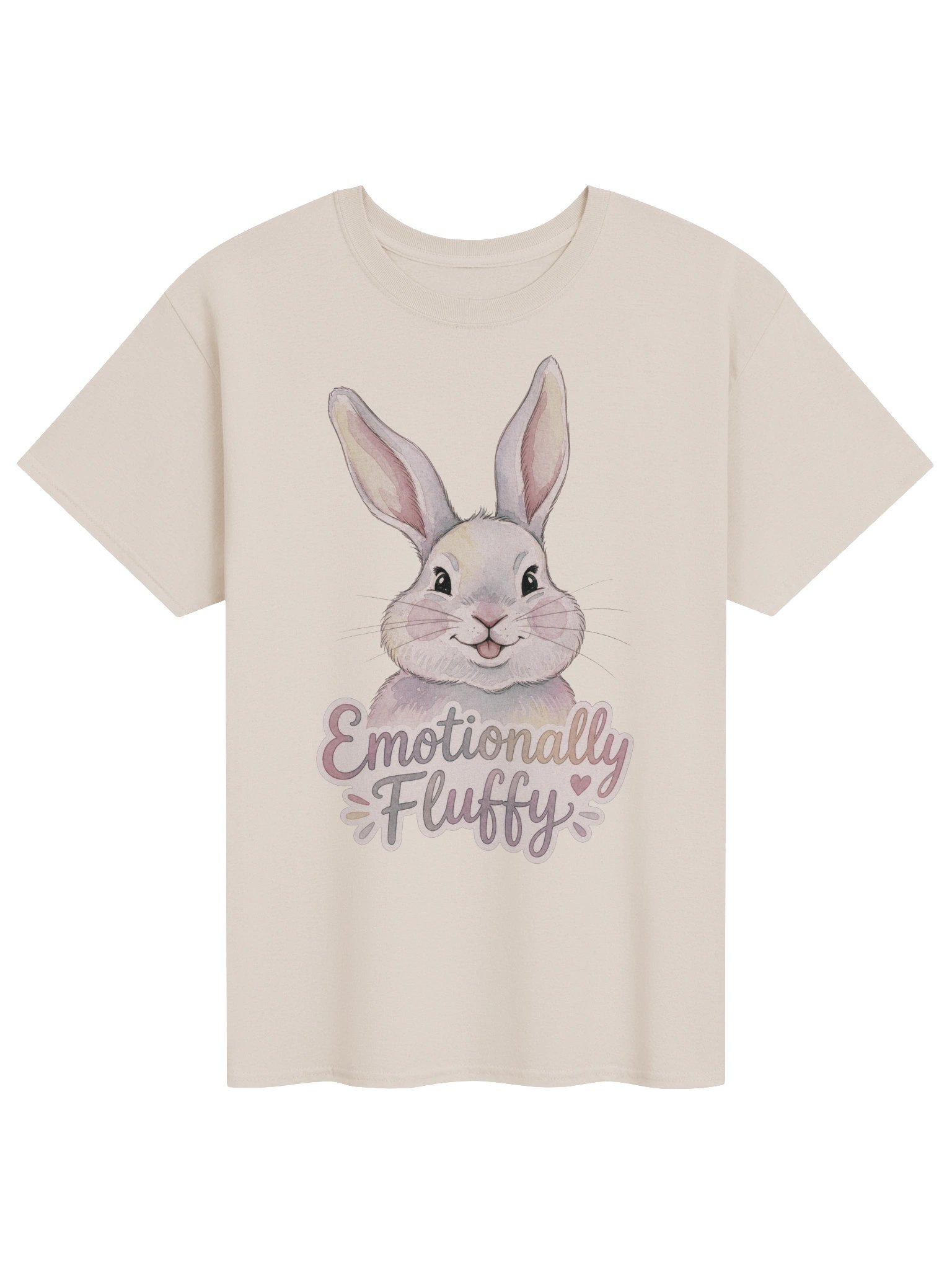 Emotionally Fluffy Bunny Tee product image (3)