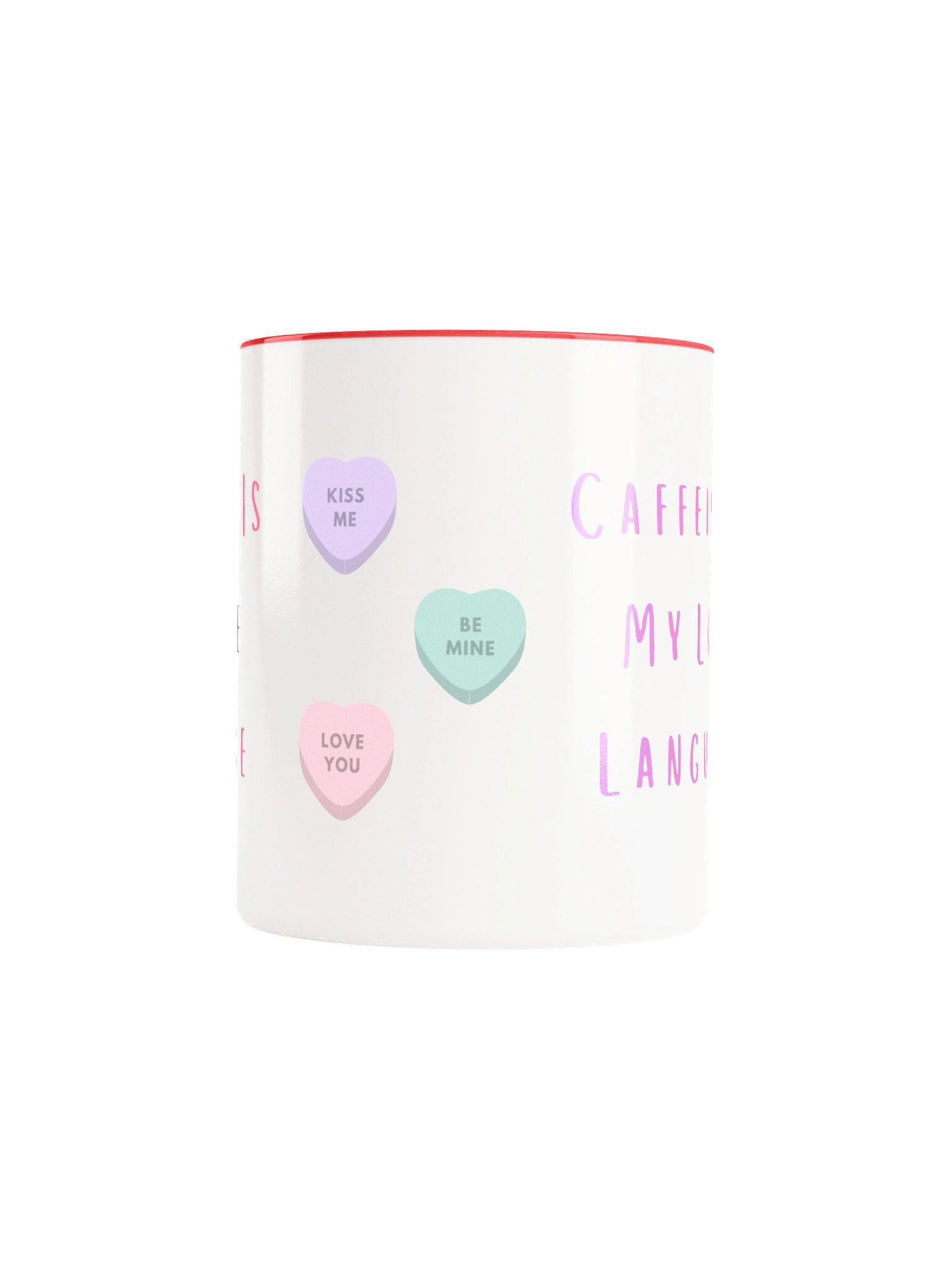 Love Language Candy Hearts Mug product image (5)