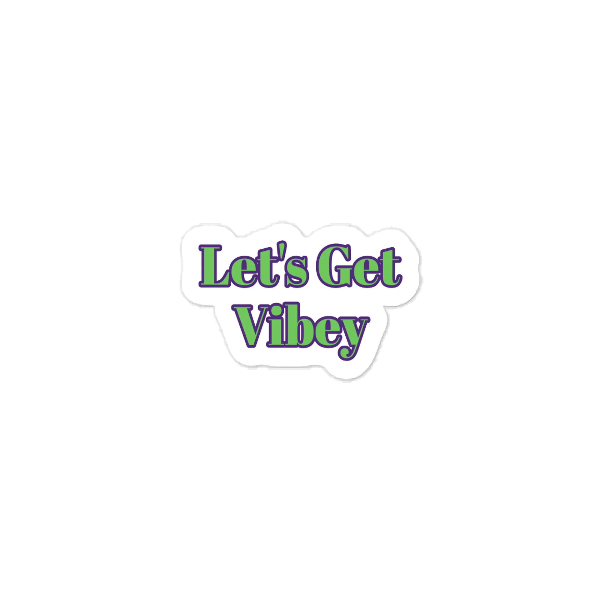Let's Get Vibey Sticker product image (1)