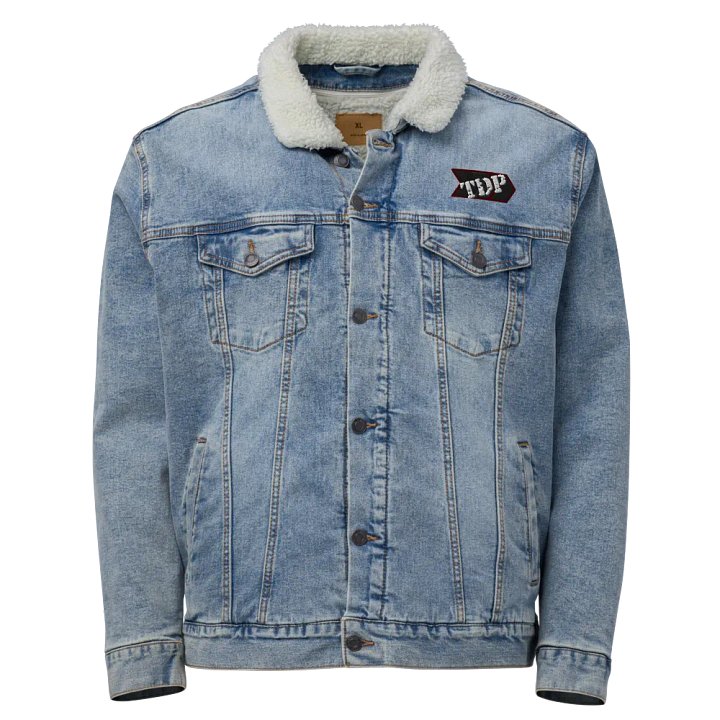 TDP Sherpa-Lined Denim Jacket product image (1)