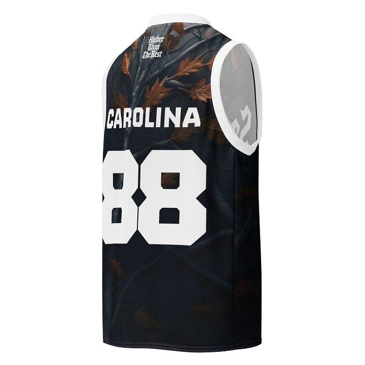 Satellite Society Carolina Camo Basketball Jersey (Appalachian Ember) product image (2)