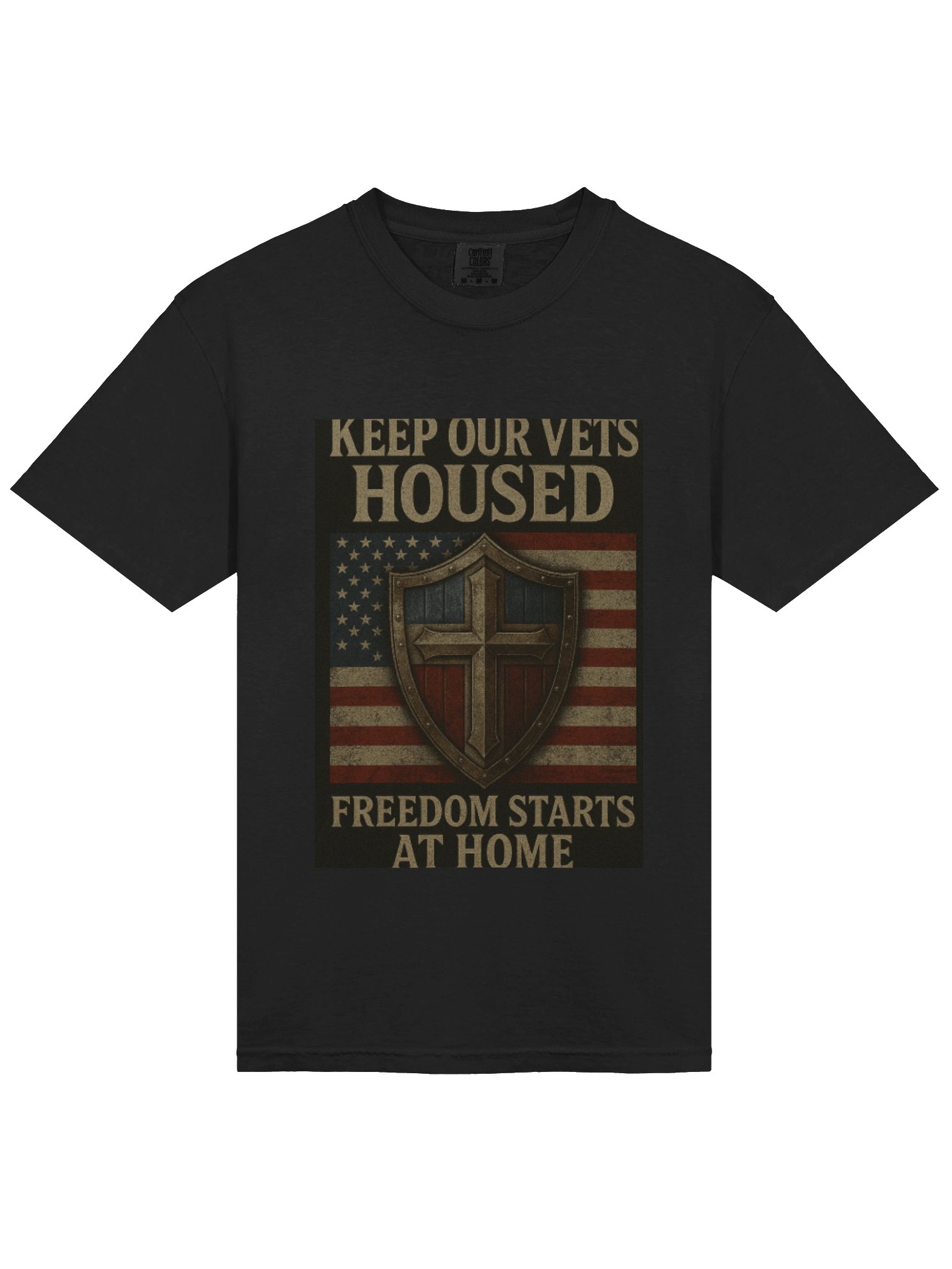 Veterans' Freedom Shield T-Shirt product image (3)