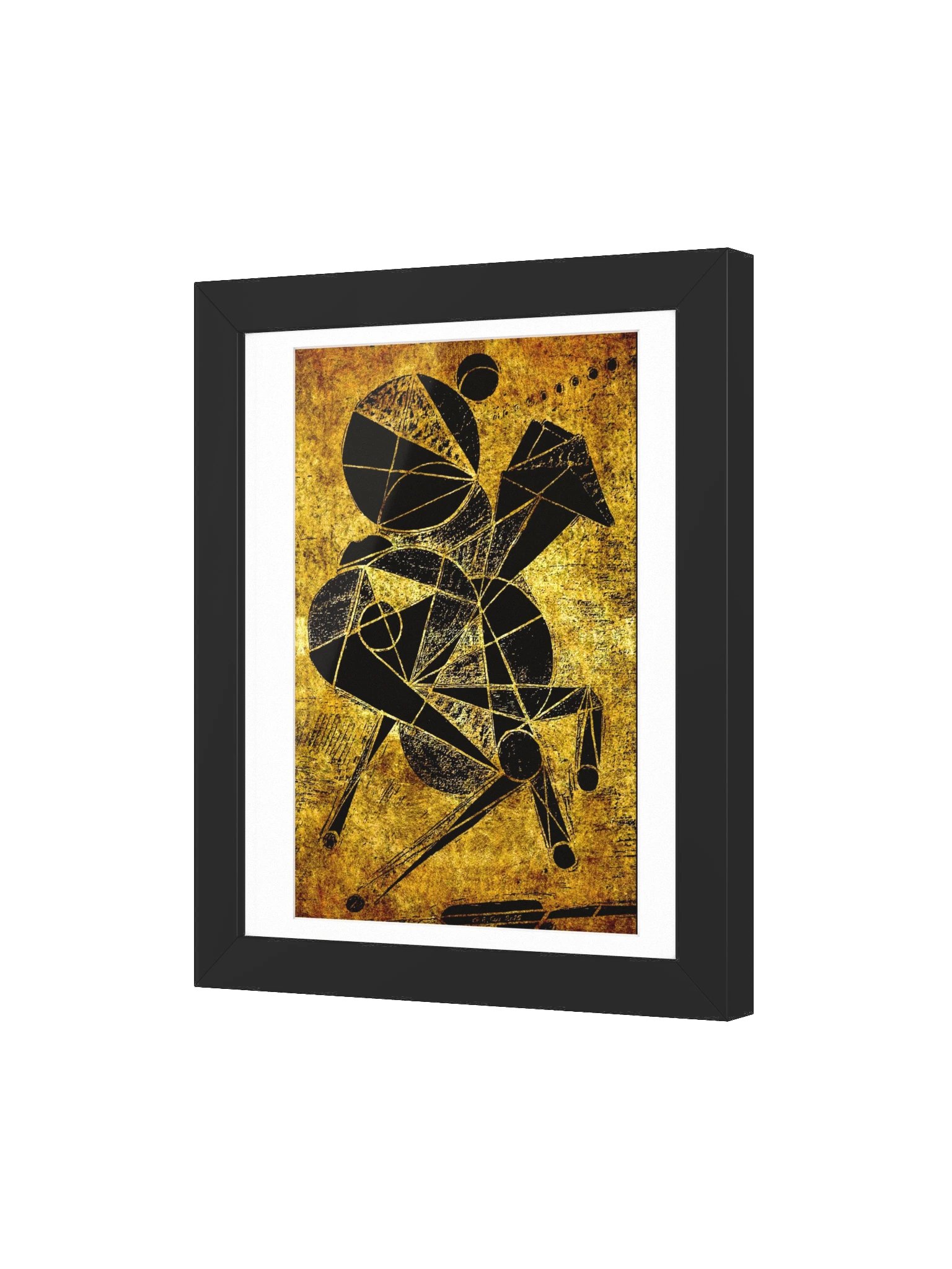 The Jokey — Fine Art Print with Frame product image (3)