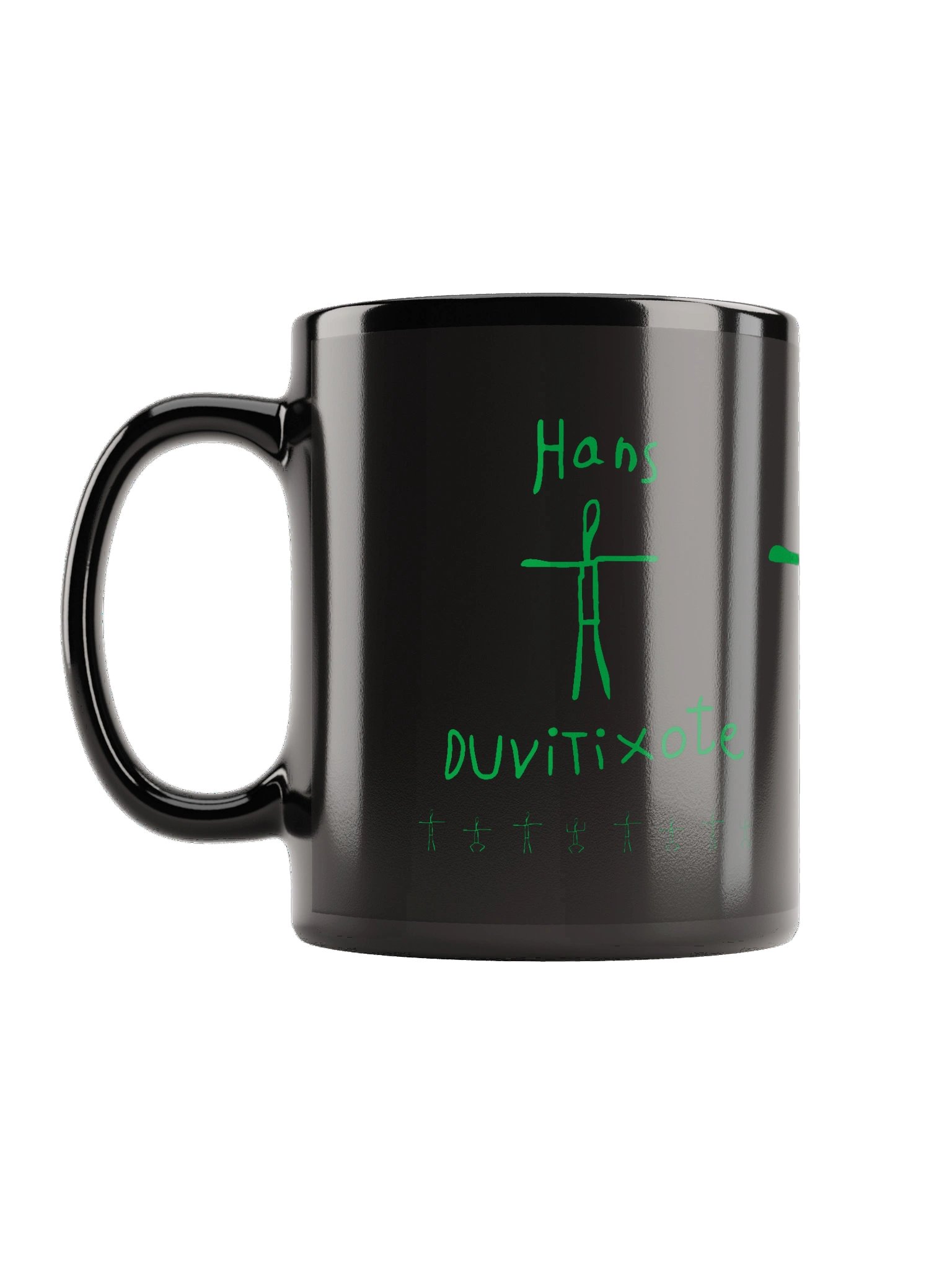 HANS DUVITIXOTE MUG - BLACK product image (1)