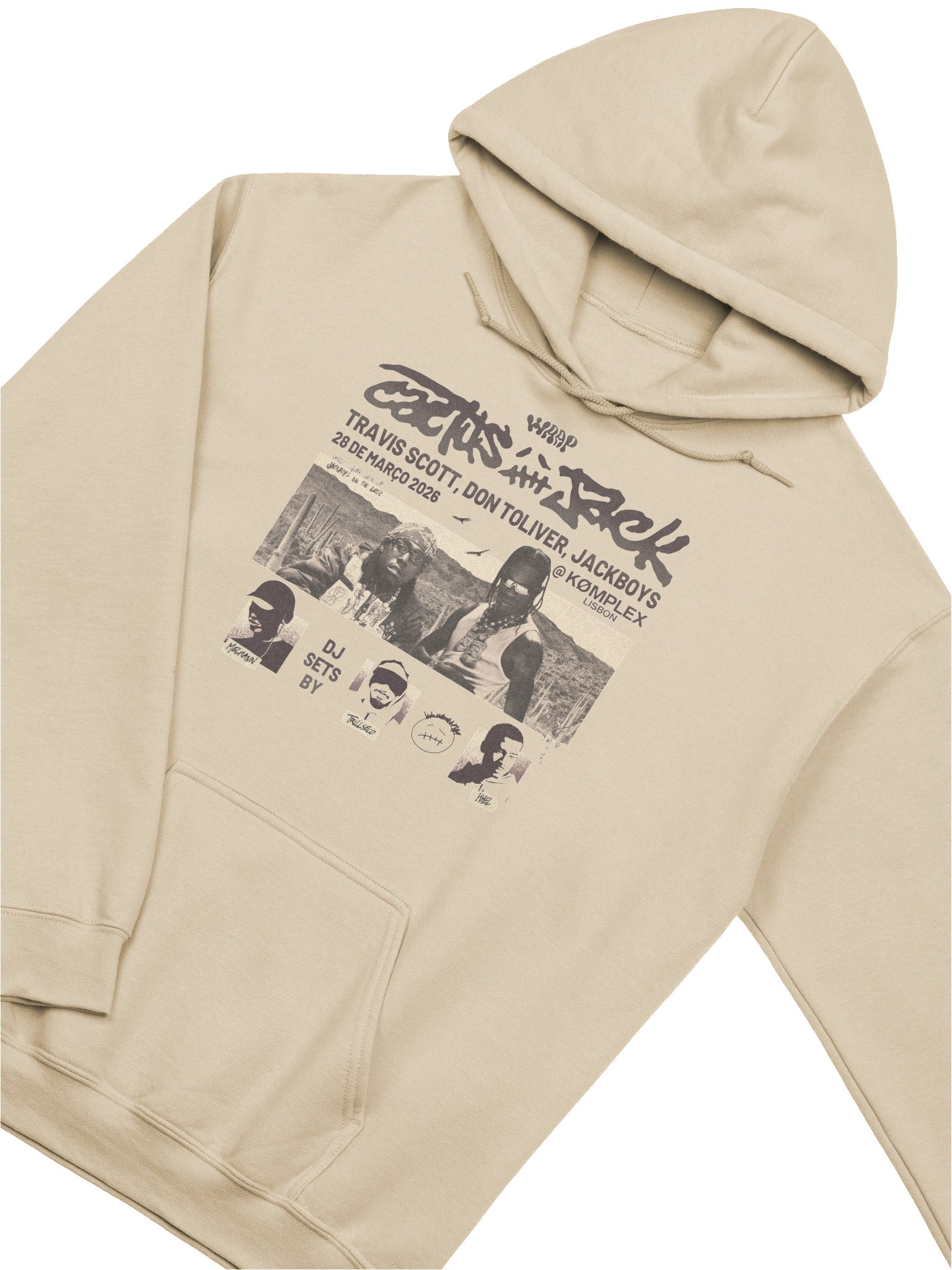 Wrap X Cactus Jack Show With Travis Scott Don Toliver And Jackboys Hoodie product image (2)