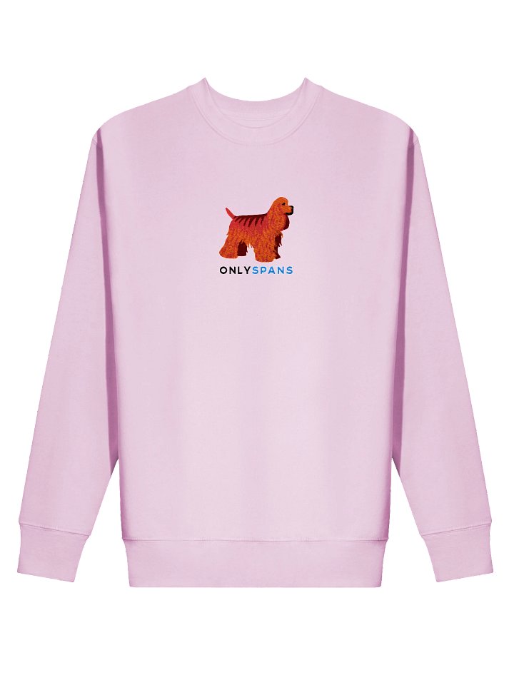 Only Spans Sweatshirt (Embroidered) of an American Cocker Spaniel(Red) product image (58)
