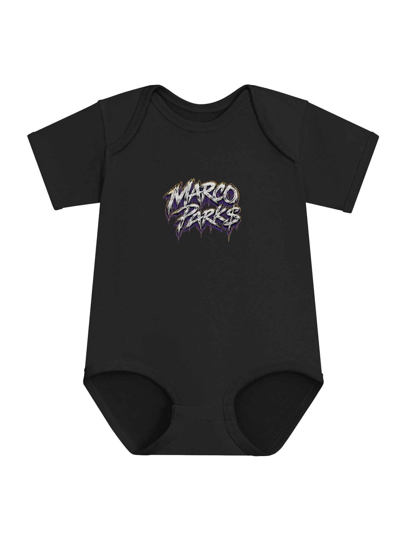 Purple & Gold Marco Park$ Onesie product image (5)