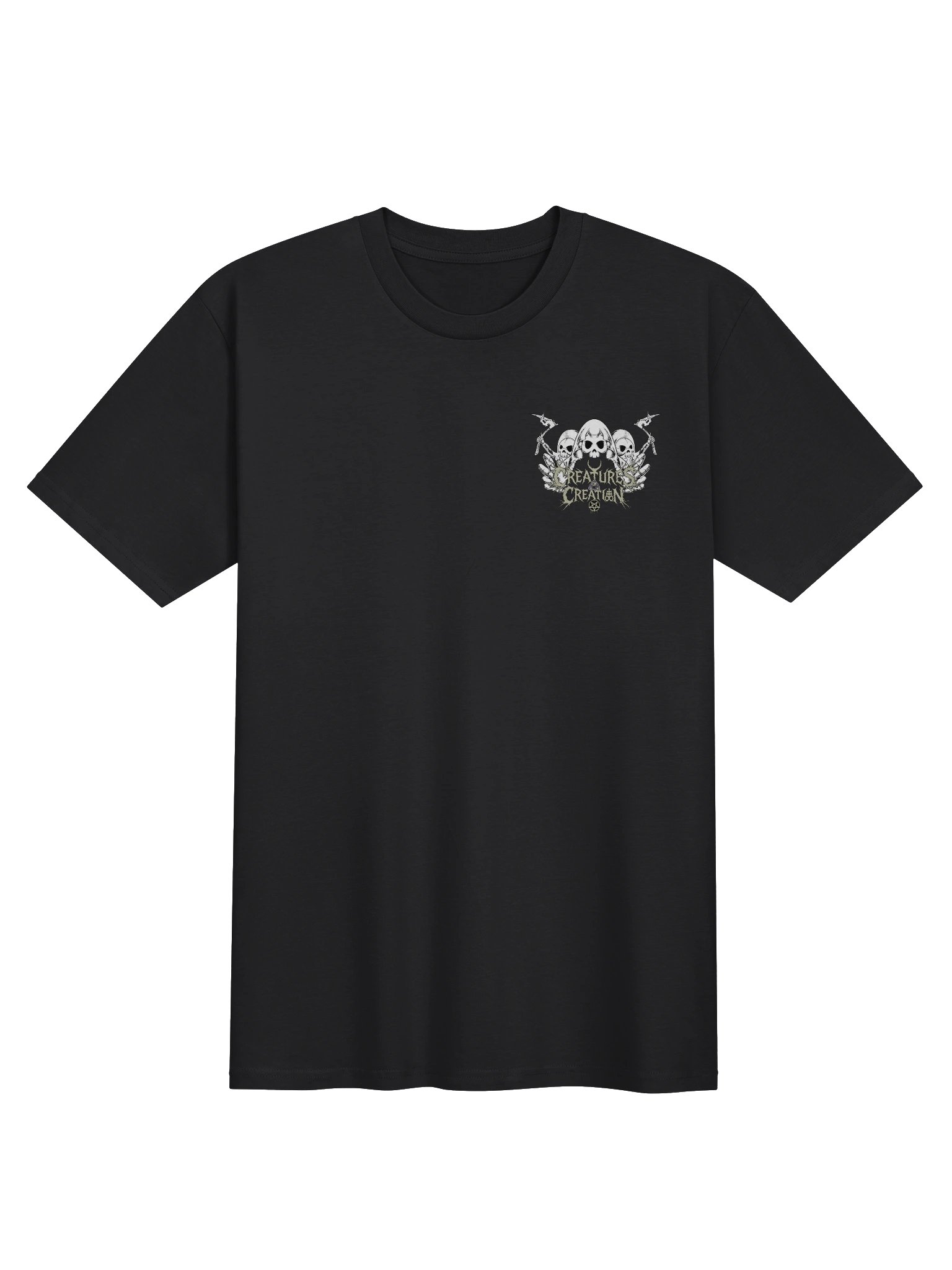WE ARE ALL CREATURES stencil TEE product image (2)