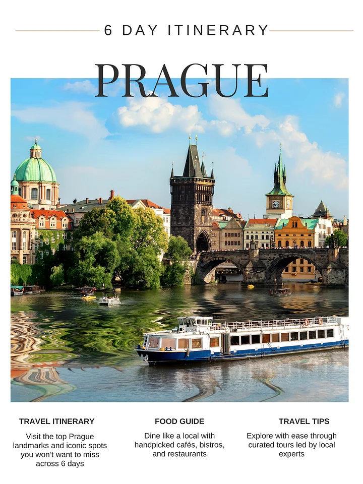 6 Day Prague Itinerary 2026 ( With a Digital Map) product image (2)