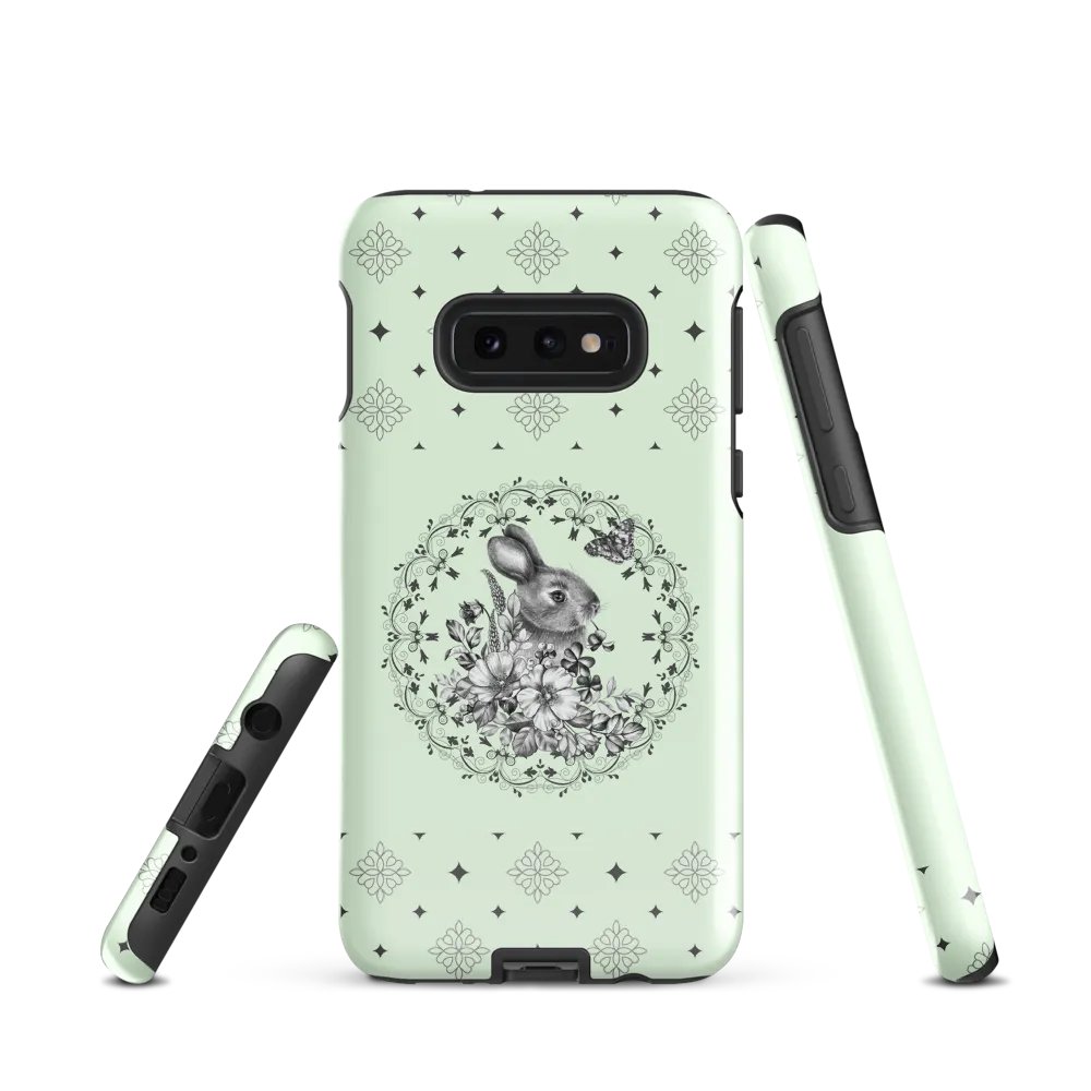 Floral Rabbit Diamond Tough Case product image (2)