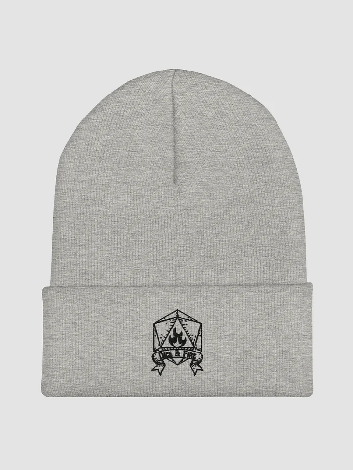 Dice and Fire Beanie (Light Colours) product image (2)