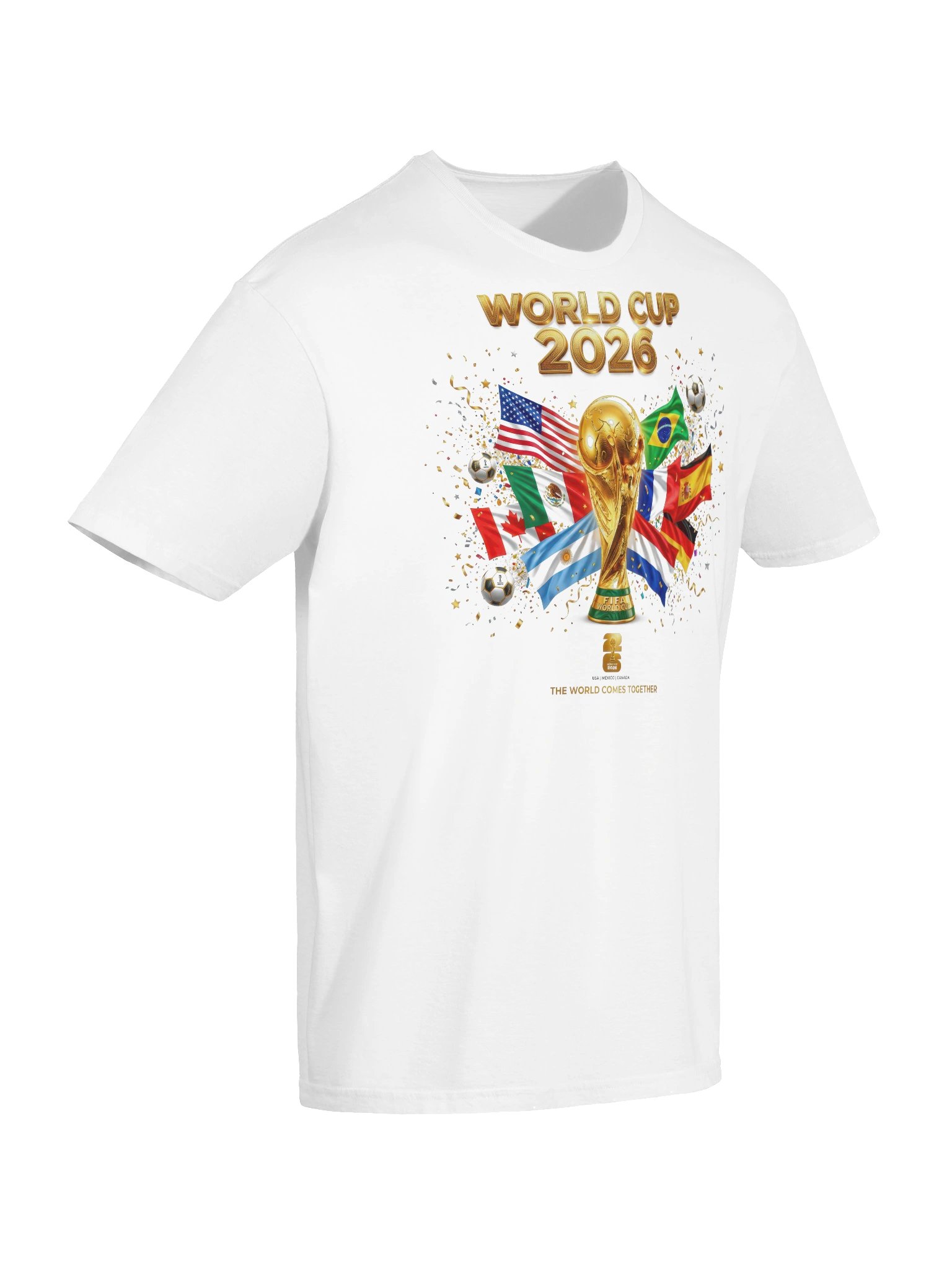 Golden World Cup 2026 Graphic Tee product image (3)