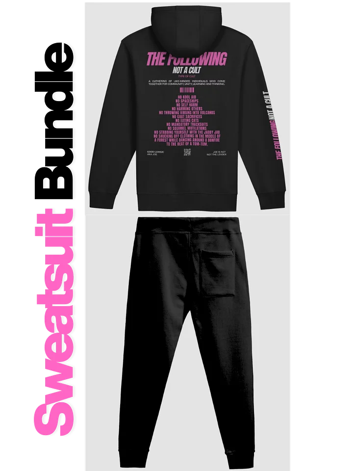 The Following Sweatsuit Bundle Offer - Pink product image (2)