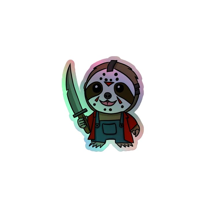 Holographic Sticker Sheet - Jason product image (1)