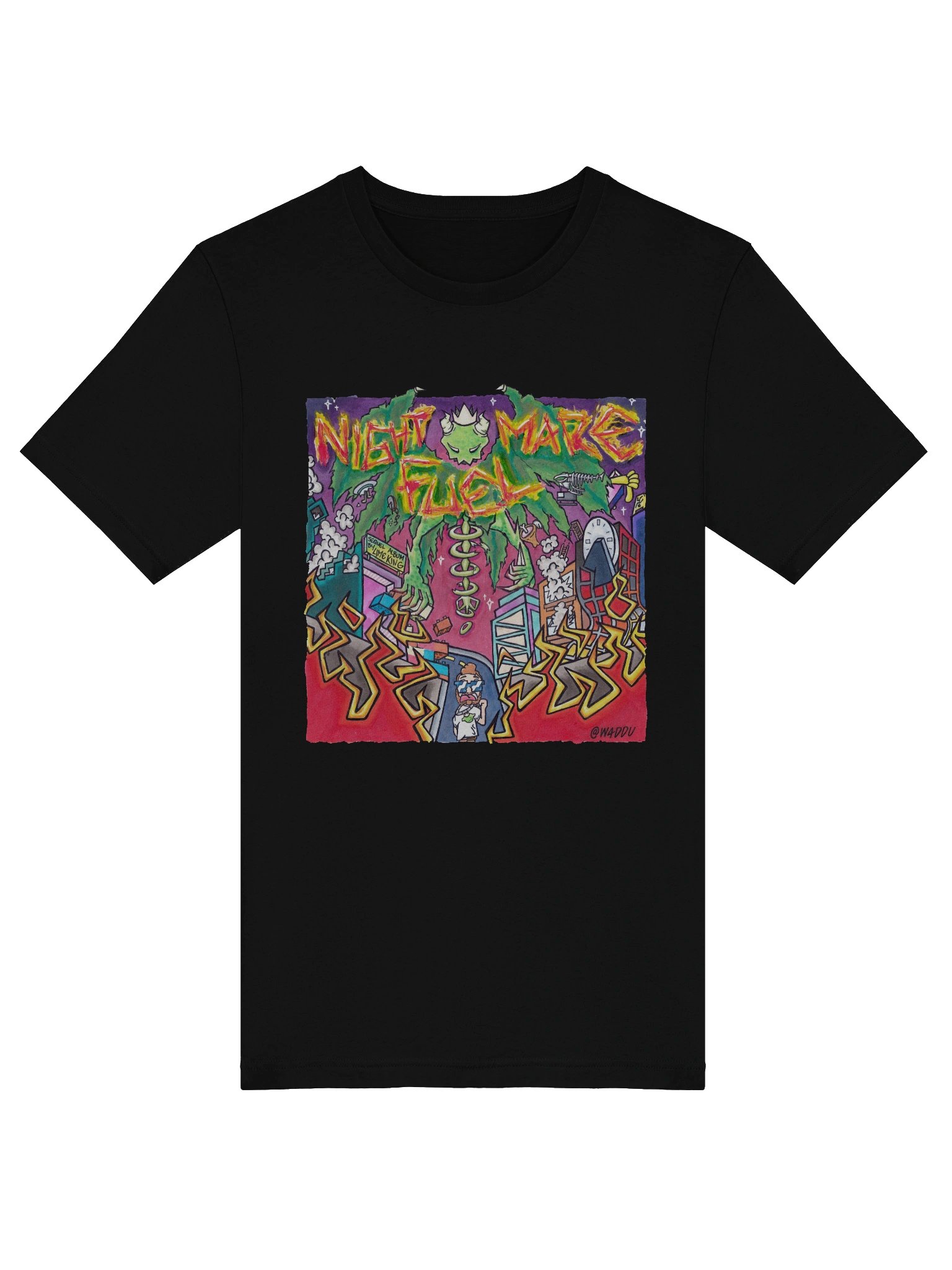 Nightmare Fuel Cover Tee product image (5)