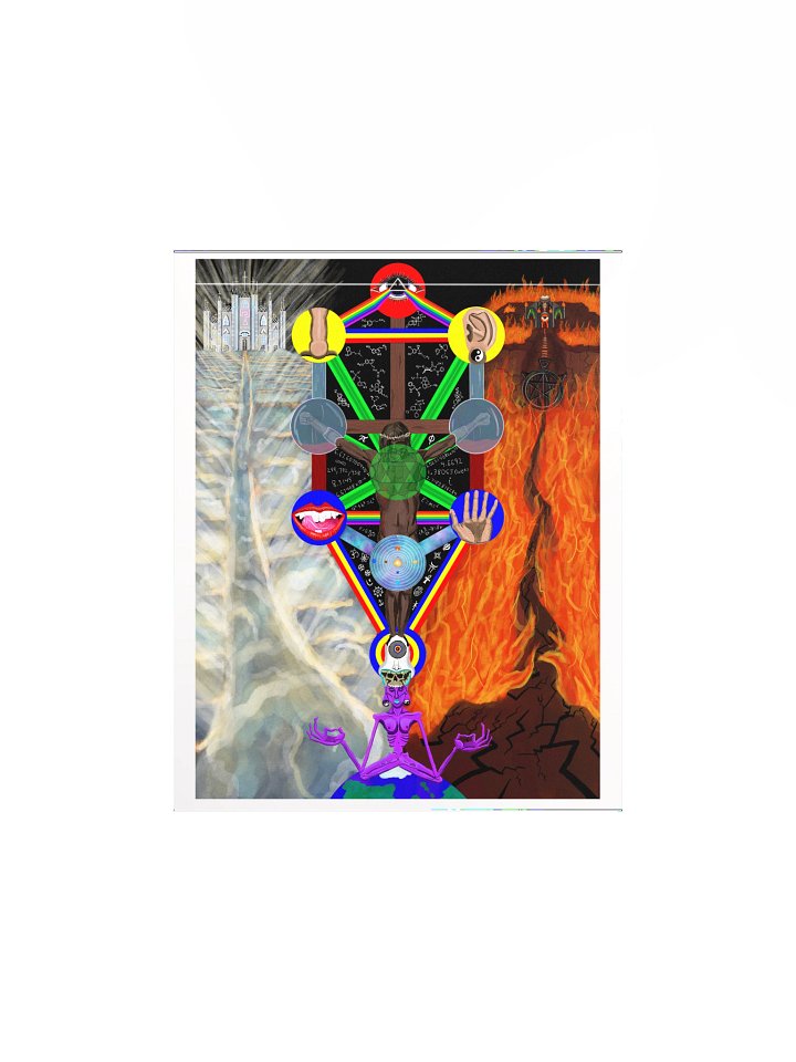 God Is Presence 8"x10" Matte Print product image (1)