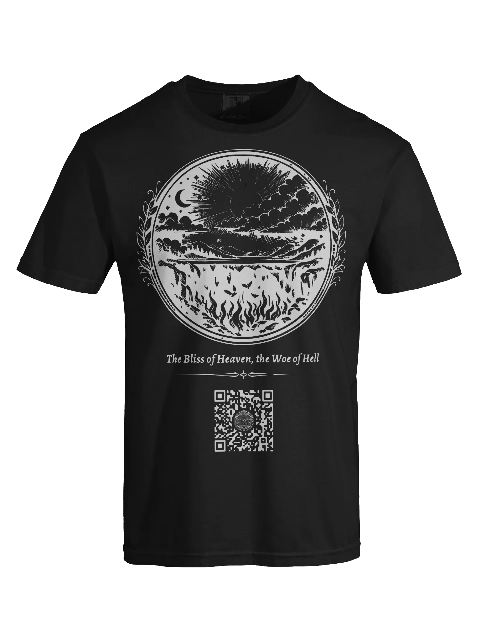 Bliss and Woe (White on Black/Color) product image (7)