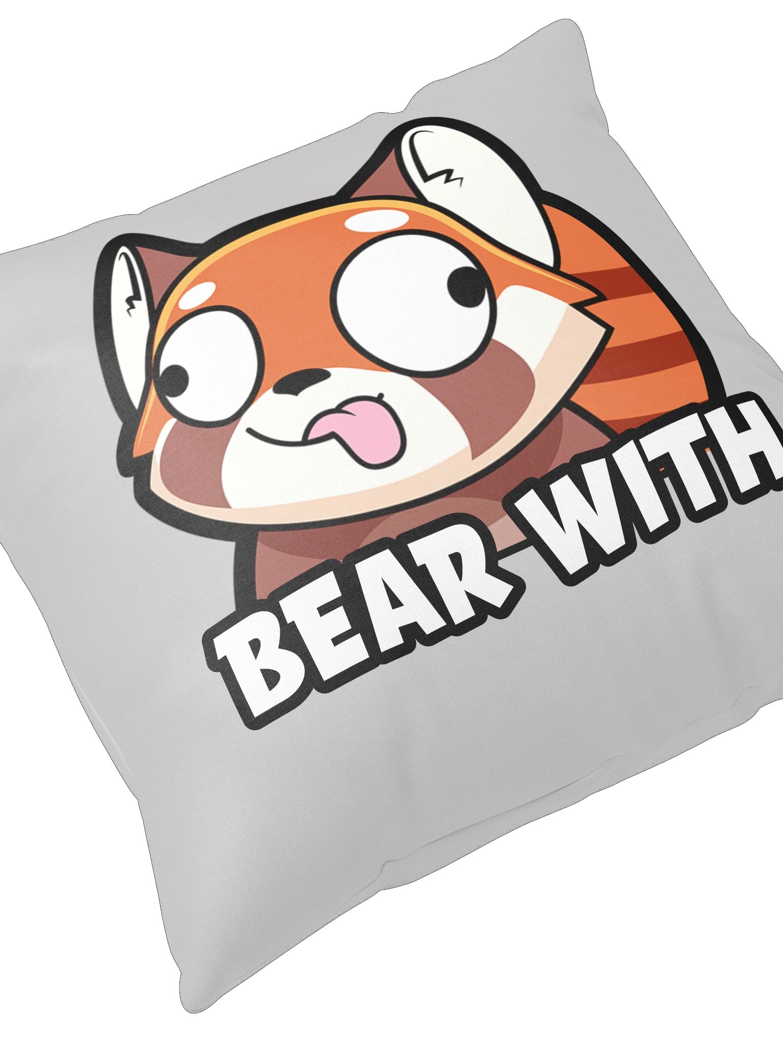 Bear With Print Pillow product image (1)