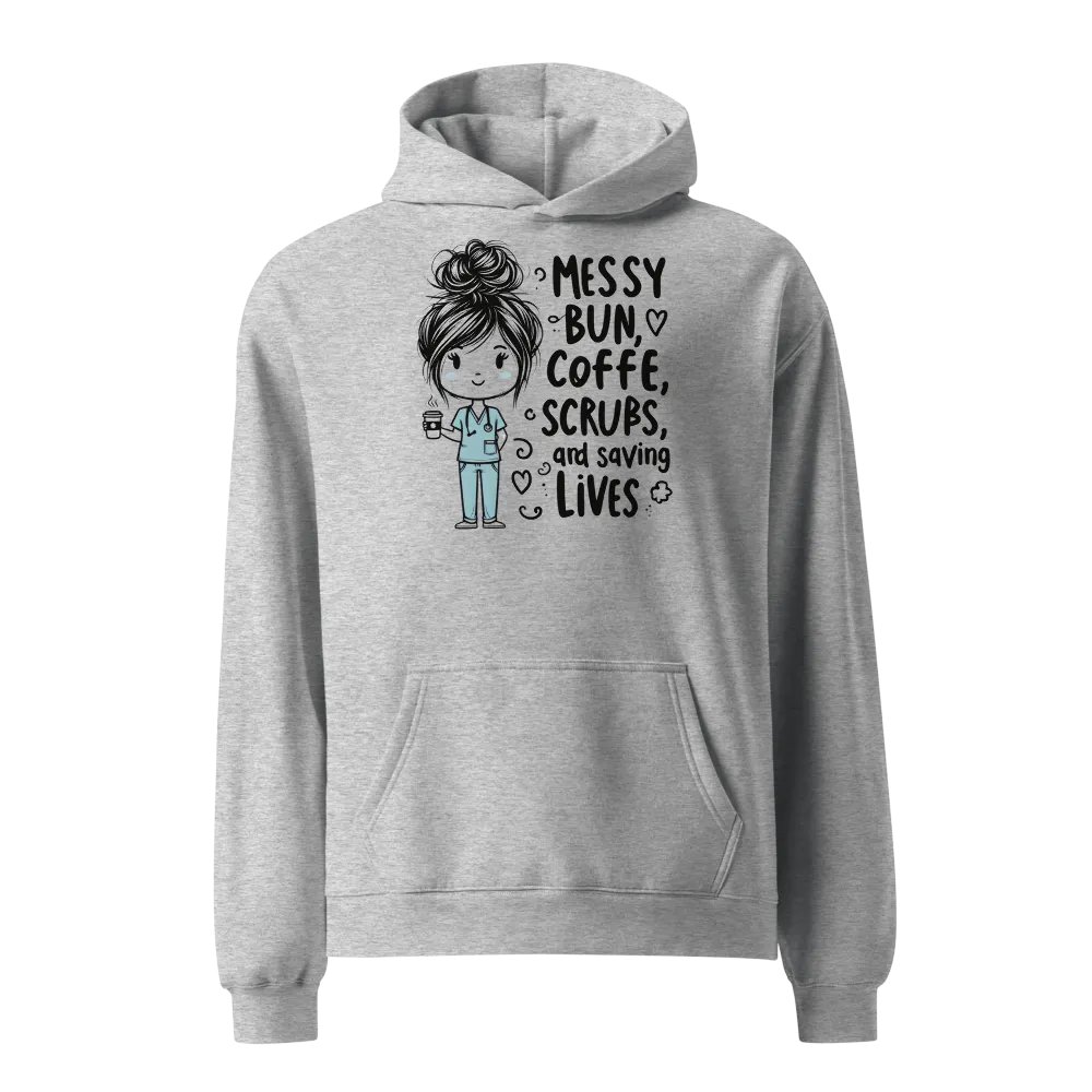 Casual Medical Worker Vibes Hoodie product image (2)