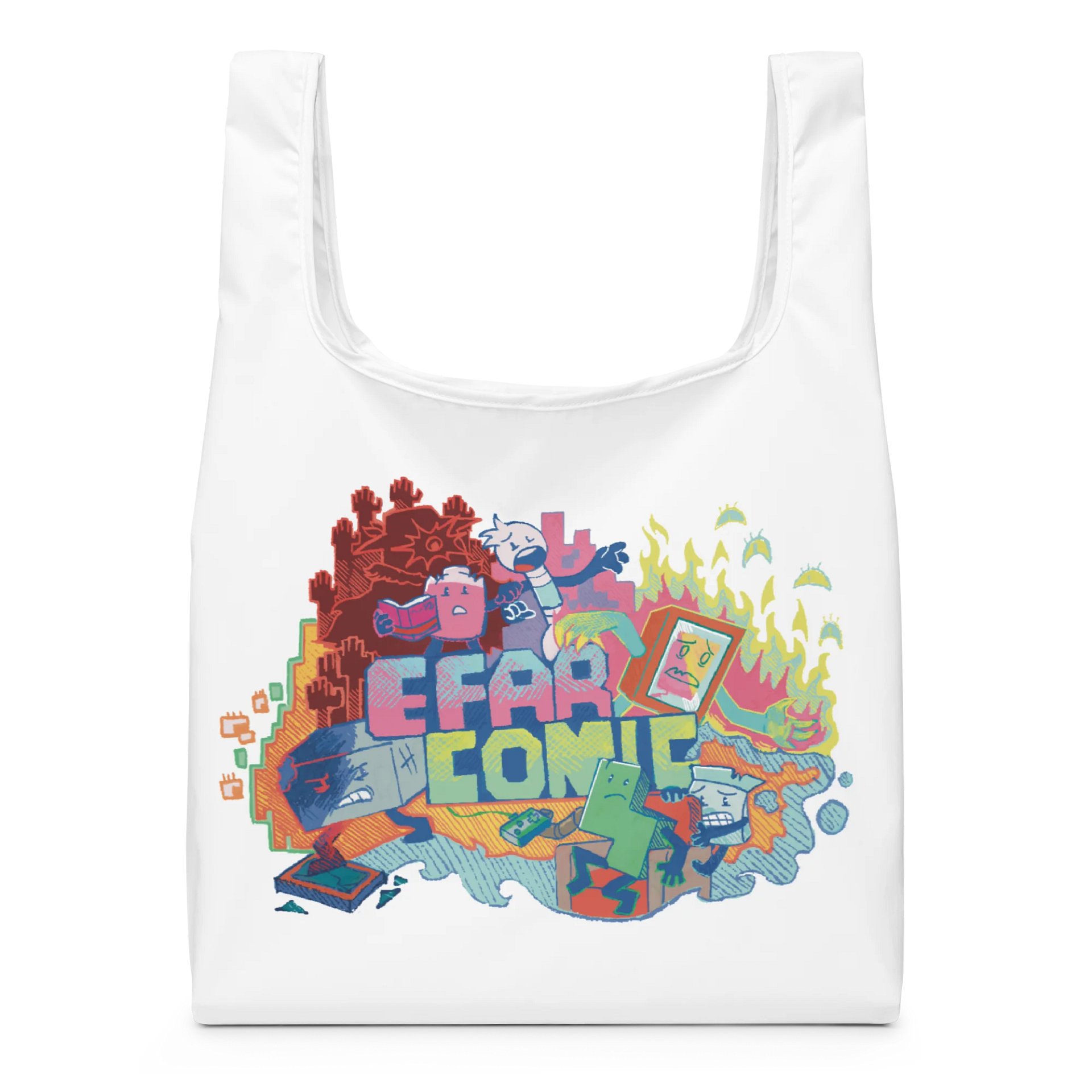 Efarcomic double-sided shopping bag product image (2)