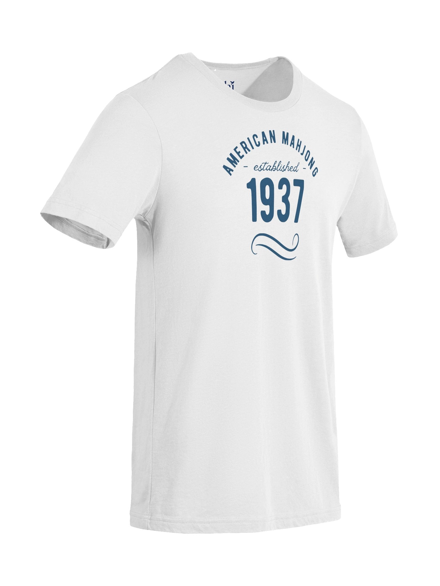 American Mahjong 1937 Vintage Blue Emblem Tee product image (9)