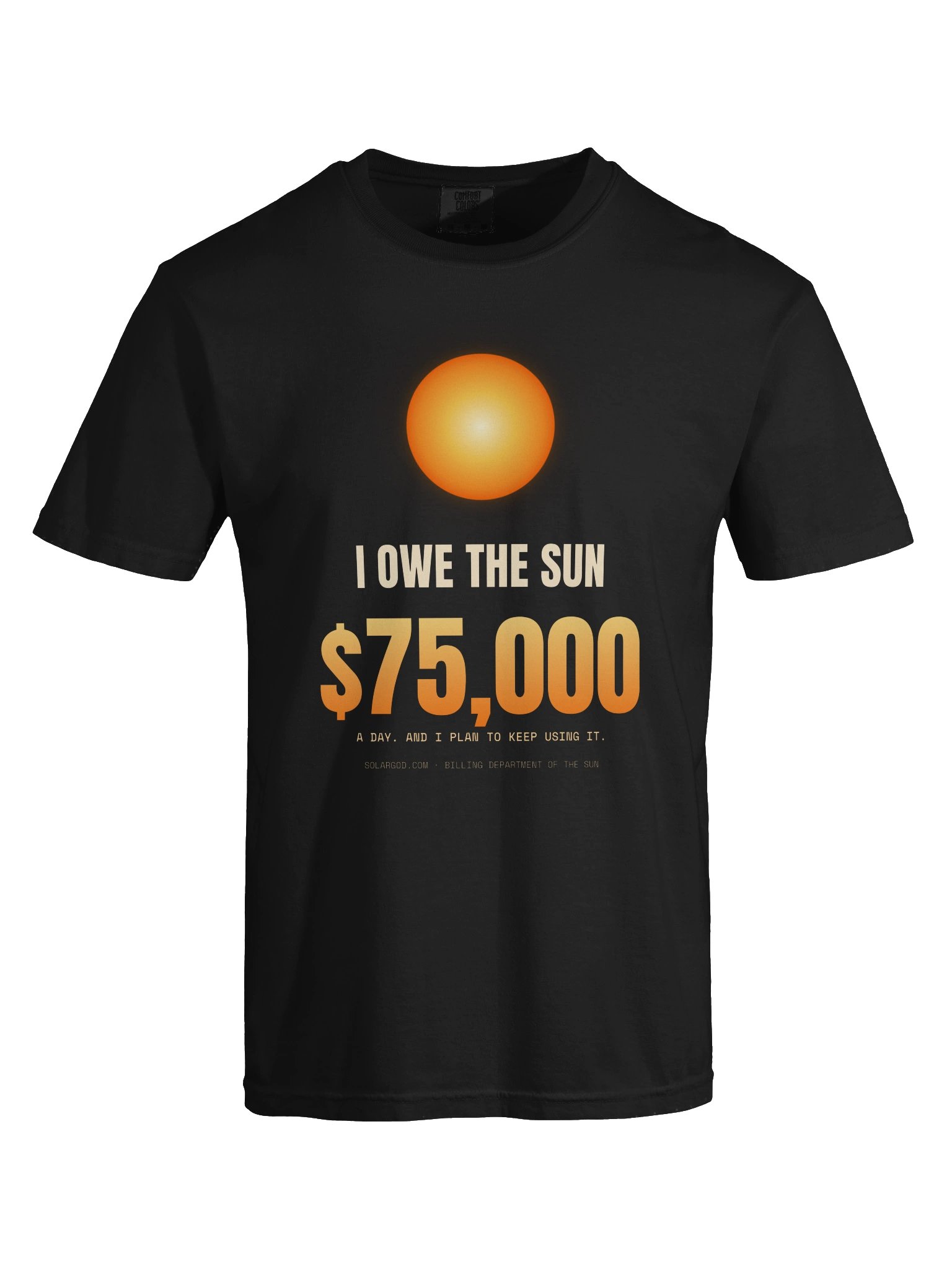 I Owe The Sun - Heavyweight Tee product image (9)
