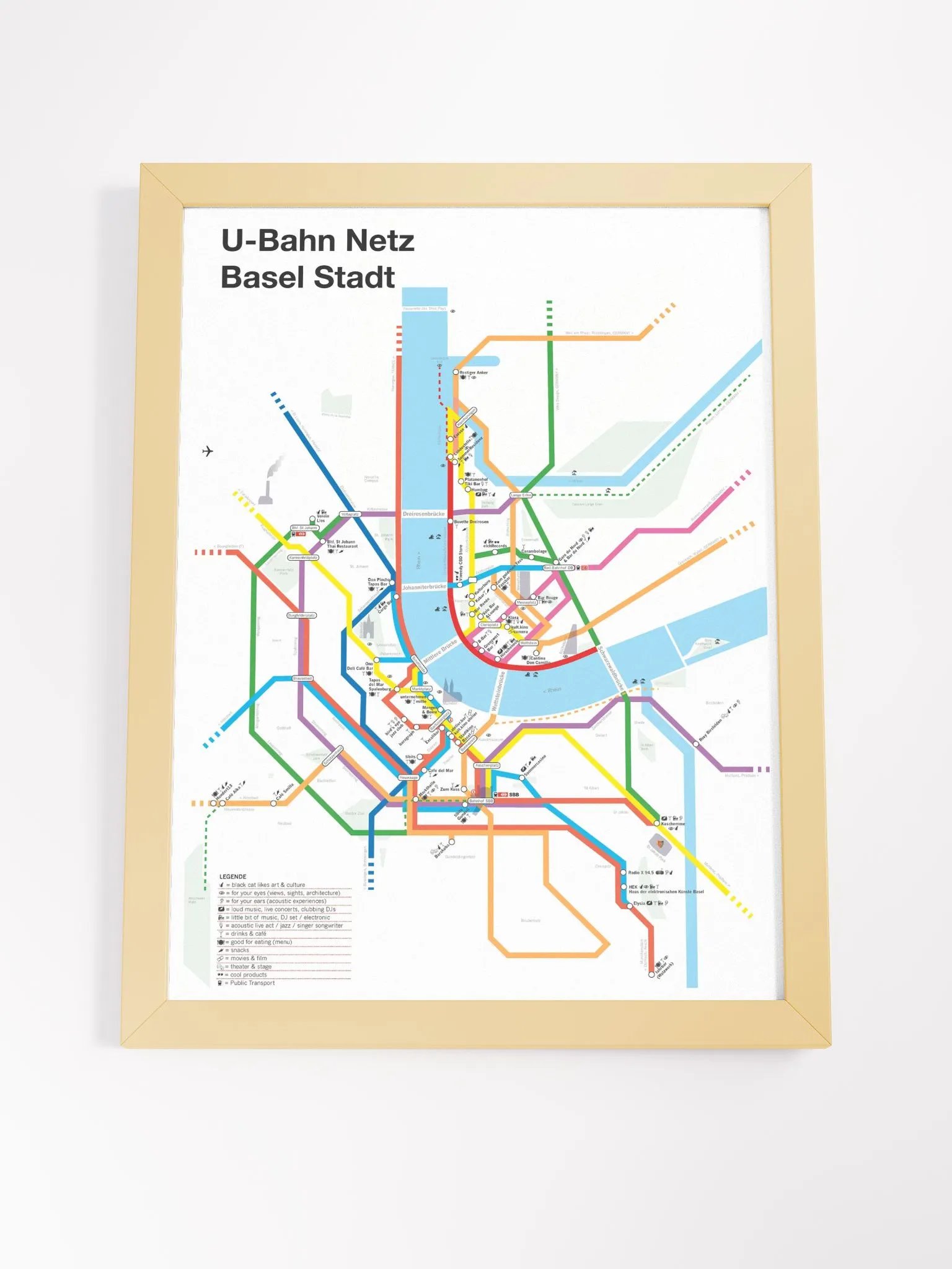 U-BAHN • framed Poster • collectors edition ⭐️⭐️⭐️⭐️⭐️ product image (12)