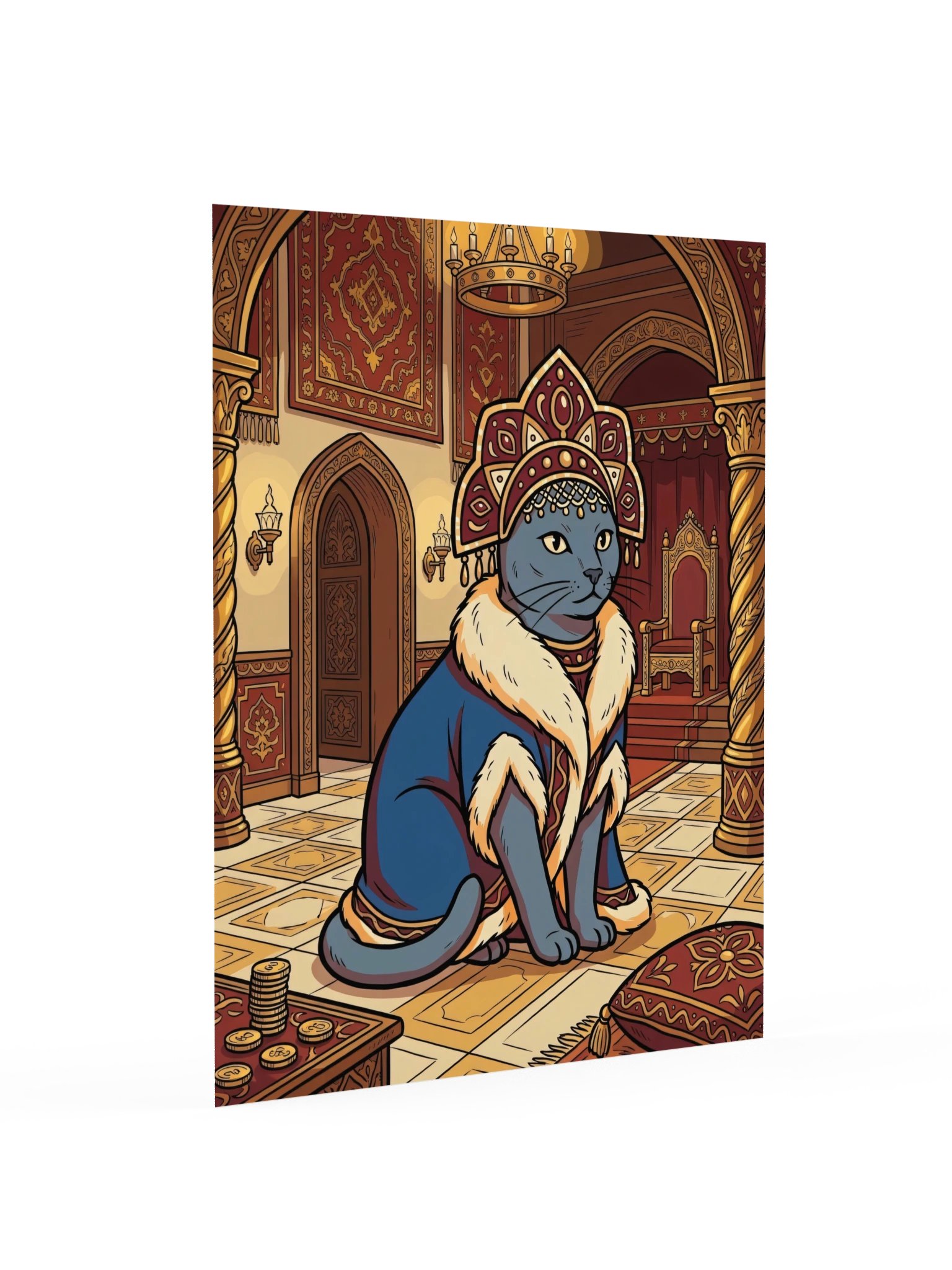 Tsarina Russian Blue Poster product image (16)