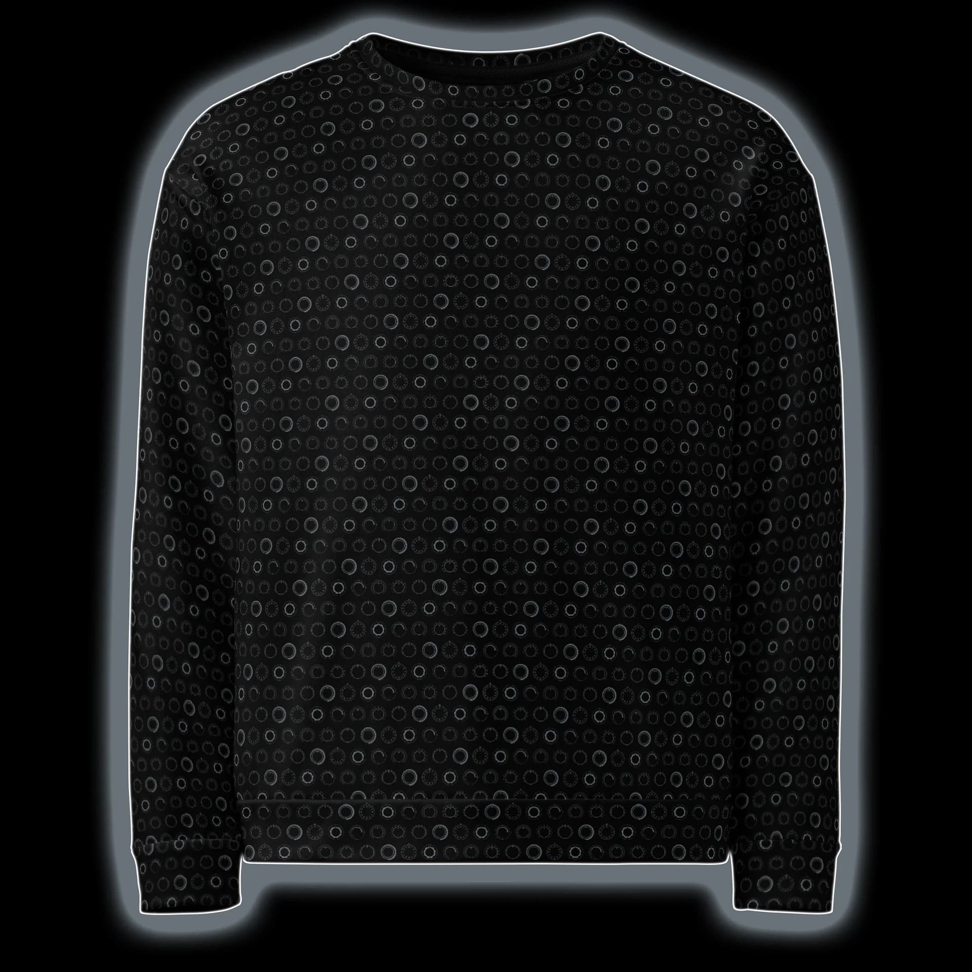 Synthesis Controls Sweatshirt - (7 Modular Synth Dials) MERCURY product image (1)