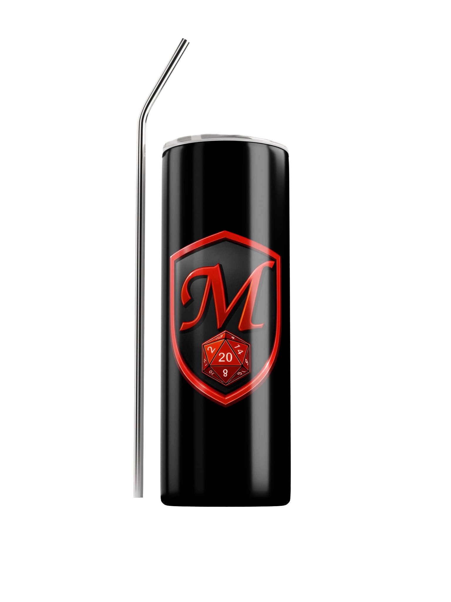 MooreDnD Shield Logo Steel Tumbler product image (2)