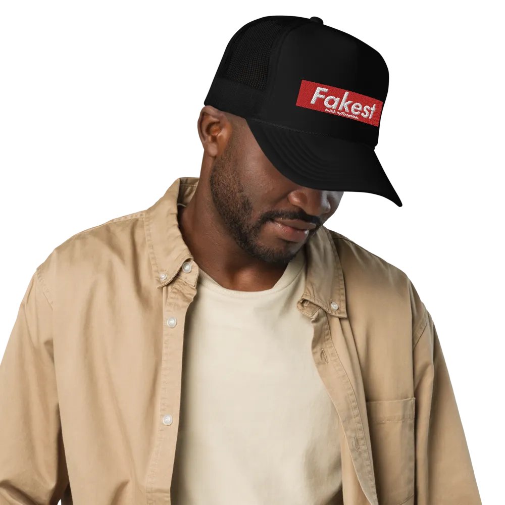 Chad The Realest - Fakest - Foam Trucker Hat product image (6)