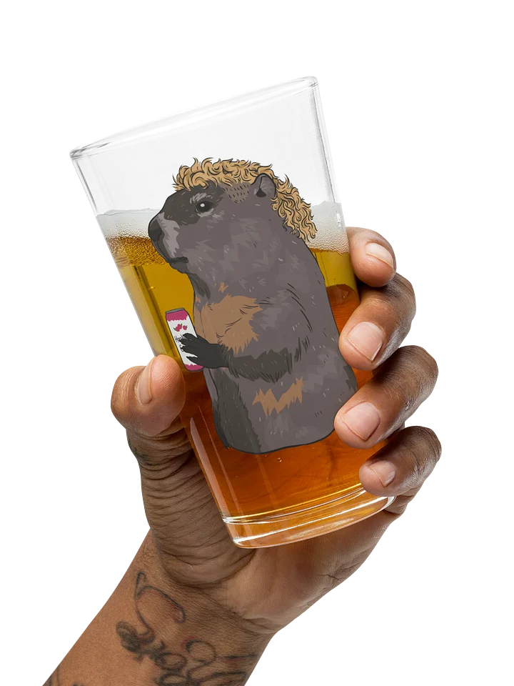 Hog n' Cider pint glass product image (1)