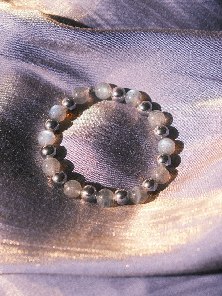 Wishful spirit - Labradorite stretch bracelet (B) product image (1)