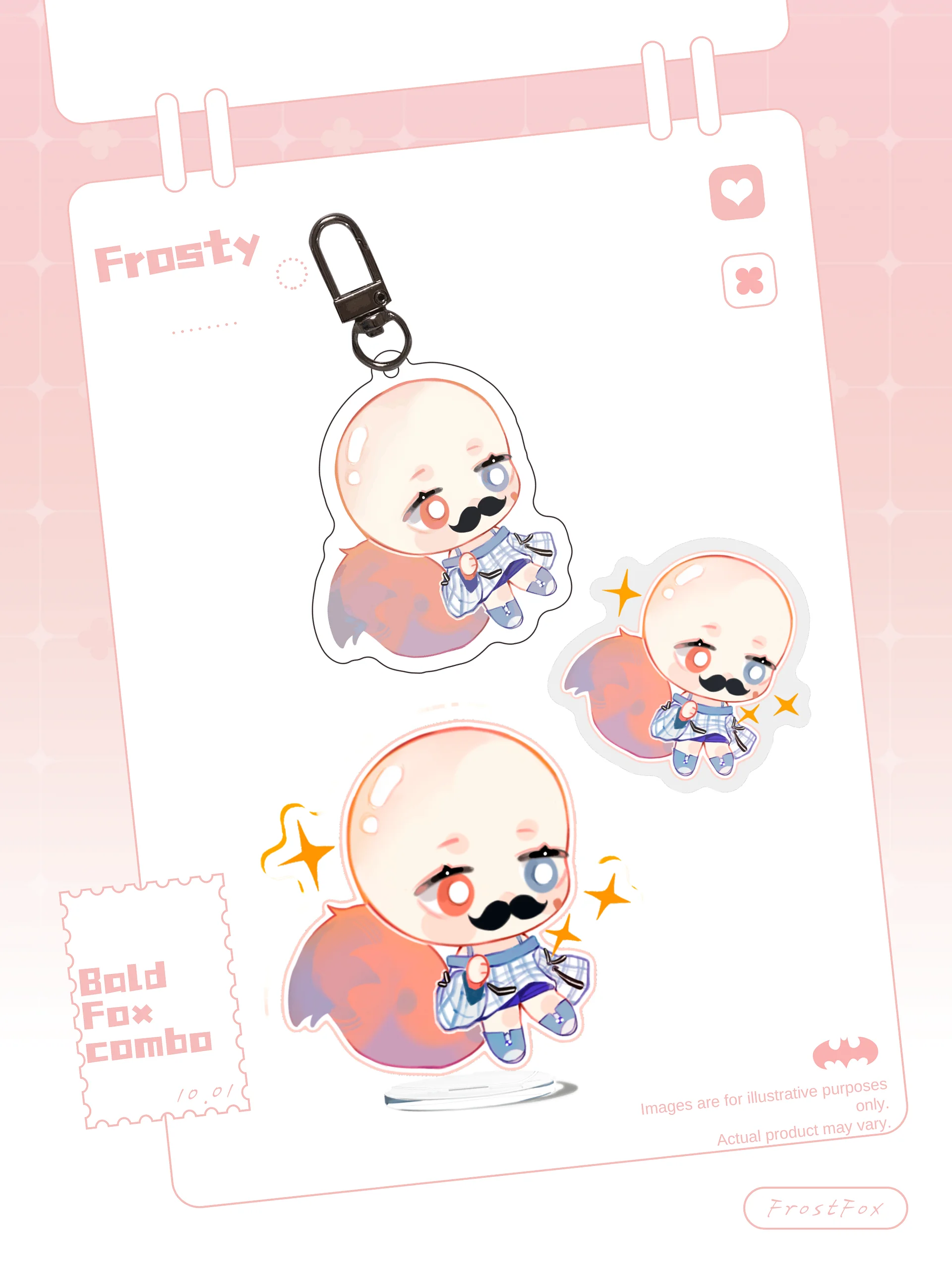 [FROSTY] Bald Combo Merch product image (1)