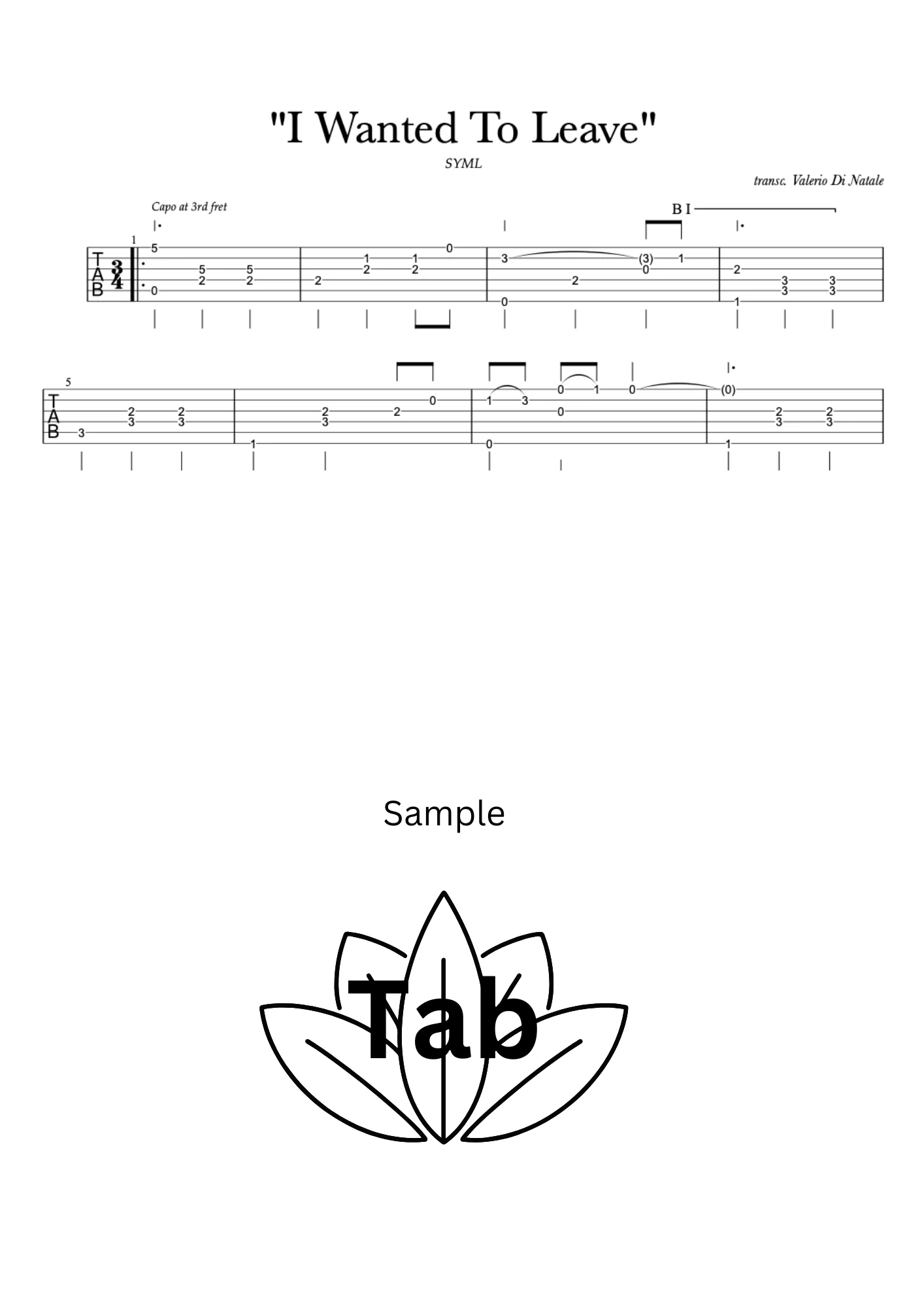 I Wanted To Leave" by SYML product image (3)