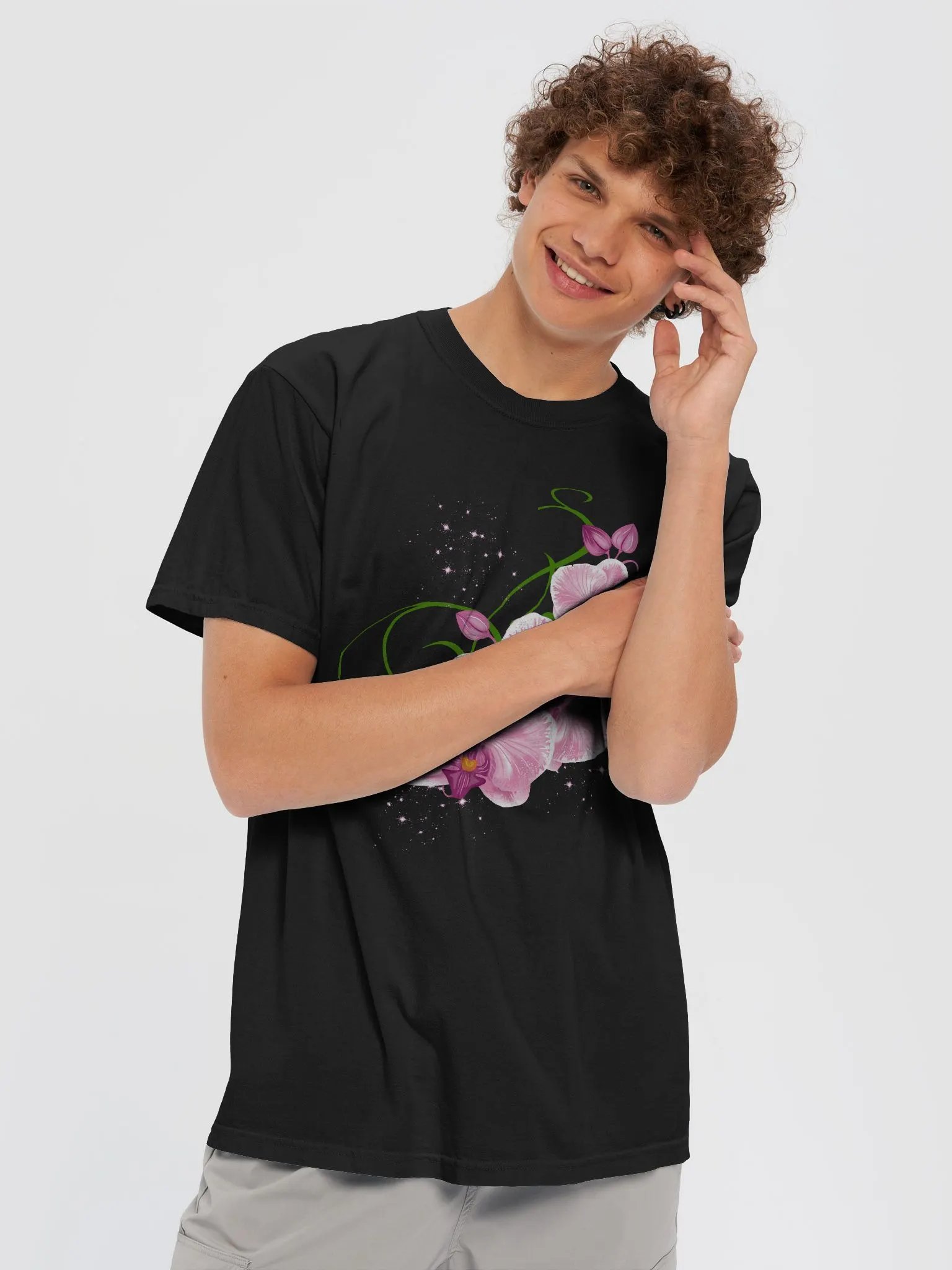 Orchid Bloom Relaxed Tee product image (10)